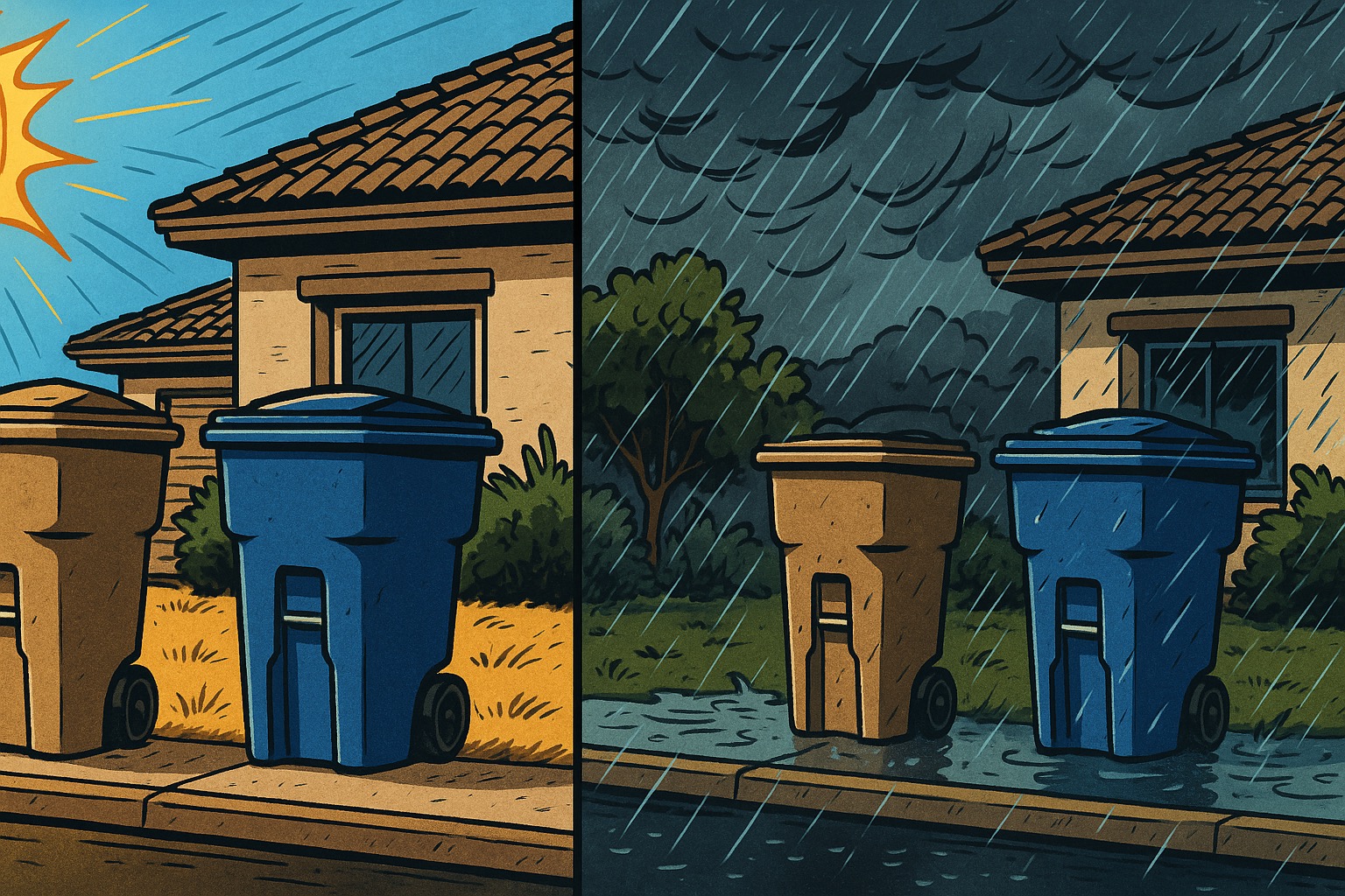 Queen Creek Trash Valet: We Handle Your Garbage Rain or Shine