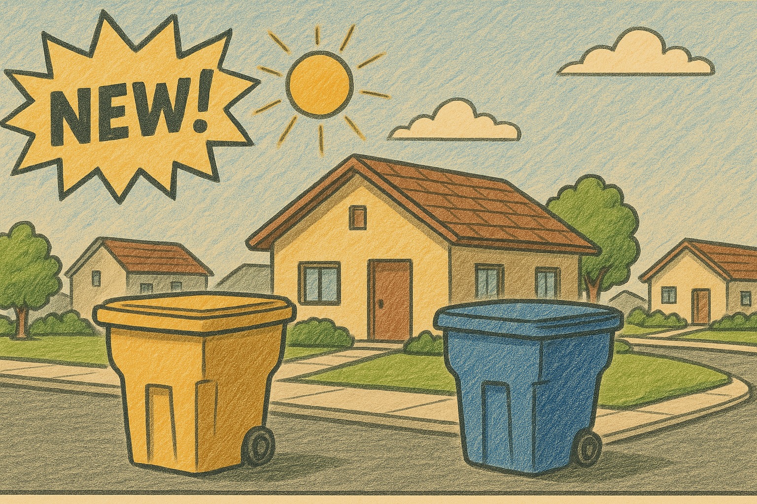 Your New Can to Curb Service for Queen Creek, AZ